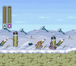 X fires a charged Electric Spark at an enemy.