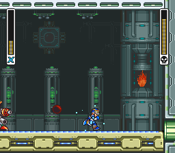 Forced GIF: Object of the Flame Mammoth fight, the animation the game never uses.