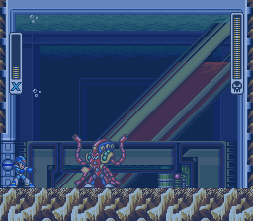 Launch Octopus in his room, in a recording.