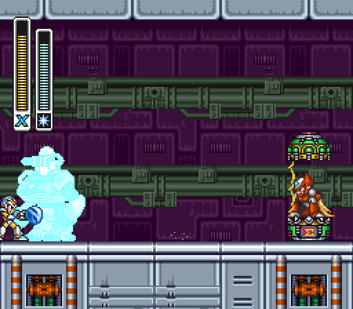 The charged Shotgun Ice sled, in a recording; the missing frame would come from its pieces.
